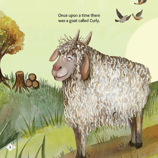 Lil Legends A Goat Called Curly Story Boardbook for Kids | A Story About Car Danger | Life Lesson Book | Vehicle Safety, Road Awareness & Responsibility | Illustrated | Age 4–8 Years