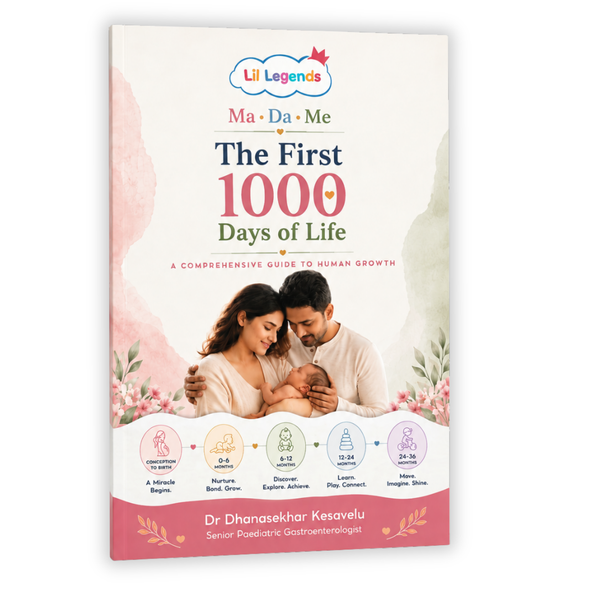 Lil Legends Ma-Da-Me: The First 1000 Days of Life – A Complete Pregnancy and Baby Care Guide for Parents | Newborn Nutrition, Growth, Development and Early Childhood Health