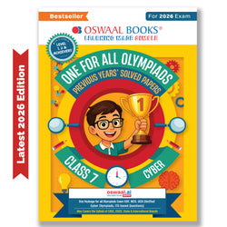 One For All Olympiads Class 7 Cyber Prep-Guide Book | Chapter-wise Previous Years' Solved Papers | Questions for SOF ICSO & Other Olympiad Exams 2026 | With Sample Practice Papers & Oswaal.AI