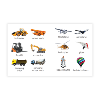 Lil Legends Picture Book for Kids Age 1+ Years - Learn About Transport & Vehicles | Early Learning Illustrated Book with Colourful Pictures | First Words Book for Toddlers & Preschoolers