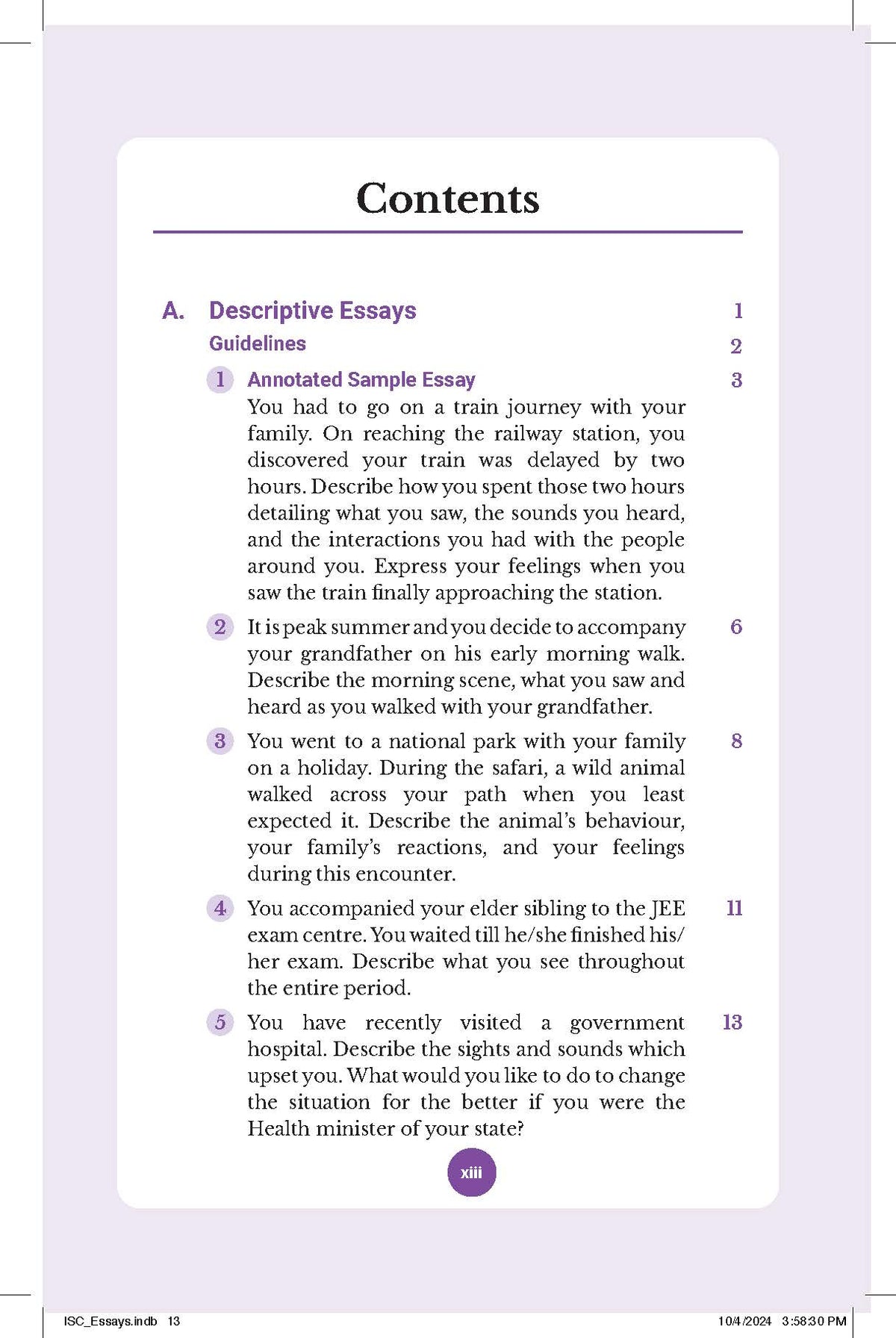 ISC Class 11& 12, 60 English Essays + Grammatically Yours (The Best English Grammar Book for Classes 9-12 ICSE & ISC) (Set of 2 Books) With Sudhir Sir For 2026 Exam