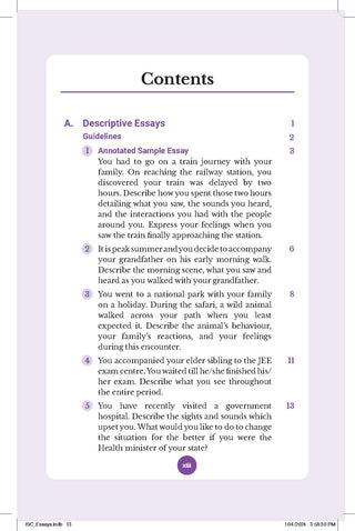 ISC Class 11& 12,  60 English Essays +  Grammatically Yours (The Best English Grammar Book for Classes 9-12 ICSE & ISC ) (Set of 2 Books) With Sudhir Sir for 2026 Exam