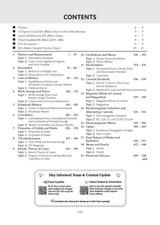 JEE Main 25 Years' (2002-2026) | Chapter-wise & Topic-wise Question Bank: Physics | Includes-Jan & Apr 2026 Papers Fully Solved | Latest Edition For 2027 Exam