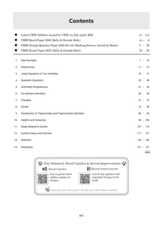CBSE Textbook Plus (2022-2026) | Class 10| Maths Standard & Science (Set Of 2 Books) | Includes: 2026 Papers- fully solved | With Competency Focused Questions | For 2027 Exam | With oswaal.ai