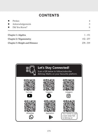 Abhinay Maths Selection Book – Vol. 2 Bilingual for SSC CGL, CHSL, CAPF & All Govt Exams Concept Based Qs with Video Solutions | Algebra, Trigonometry, Height & Distance (For Latest Exam)