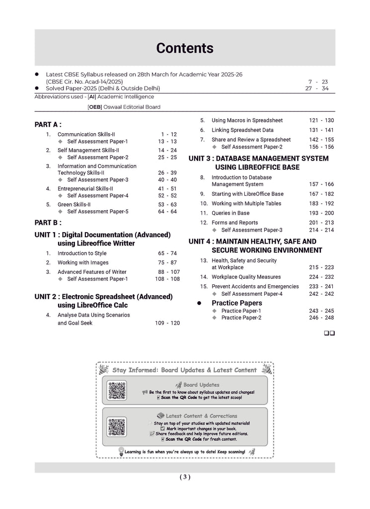 CBSE Question Bank Chapterwise and Topicwise SOLVED PAPERS Class 10  IT For Exam 2026