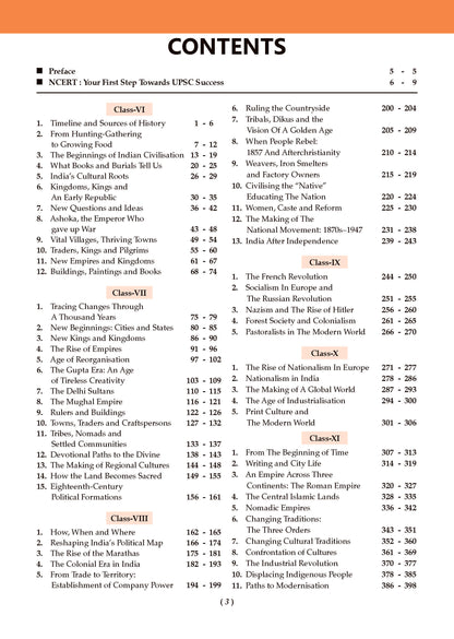 NCERT One for All Book For UPSC and State PSCs History, Geography, General Science, Indian Polity and Indian Economy (Set of 5 Books) Old and New NCERT Edition, Latest Edition