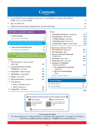 CBSE Class 12 English Core Question Bank | Chapter & Topic-wise Solved Papers (2017-2026) | Based on Latest Syllabus (April 2026) | Includes 2026 Papers | | For 2027 Exam