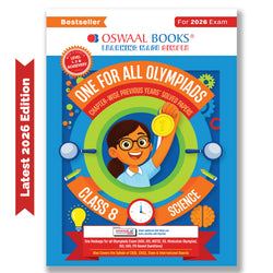 One For All Olympiads Class 8 Science Prep-Guide Book | Chapter-wise Previous Years' Solved Papers | Questions for SOF NSO & Other Olympiad Exams 2026 | With Sample Practice Papers & Oswaal.AI