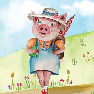 Lil Legends A Pig Called Doris Story Boardbook for Kids | A Story About Stranger Danger | Life Lesson Story Book | Safety, Responsibility & Awareness | Illustrated Picture Book | Age 4–8