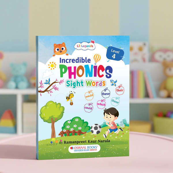 Lil Legends Incredible Phonics Level 4 Sight Words