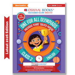 One For All Olympiads Class 2 English Prep-Guide Book | Chapter-wise Previous Years' Solved Papers | Questions for SOF IEO & Other Olympiad Exams 2026 | With Sample Practice Papers & Oswaal.AI