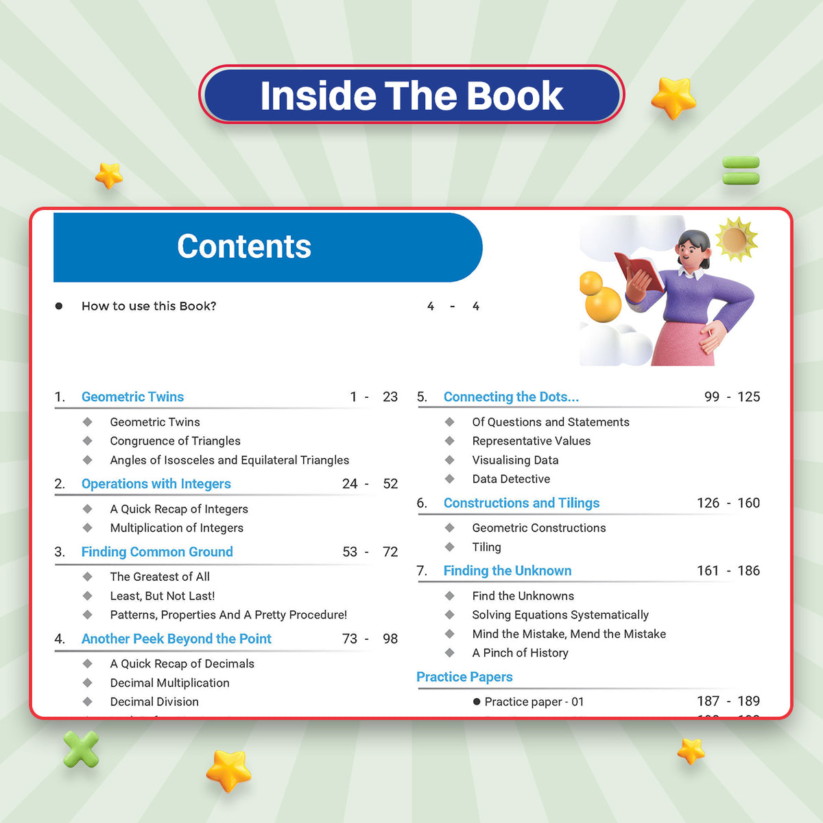CBSE Class-7 One for All Mathematics (Ganita Prakash) Part 2 For 2026-27 Exam | As Per Latest NCERT & CBSE Syllabus | Chapter-wise Question Bank, Revision Notes & Competency Based Questions