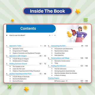 CBSE Class-7 One for All Mathematics (Ganita Prakash) Part 2 For 2026-27 Exam | As Per Latest NCERT & CBSE Syllabus | Chapter-wise Question Bank, Revision Notes & Competency Based Questions