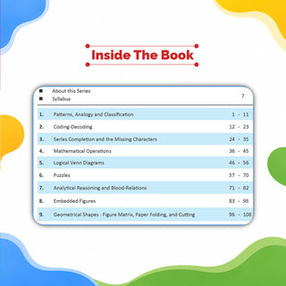 One For All Olympiads Class 7 Logical Reasoning Prep-Guide Book | Chapter-wise Previous Years' Solved Papers | Questions for Silverzone, Crest& Other Exams 2026 | With Sample Papers& Oswaal.AI