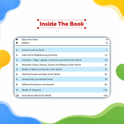 Oswaal One For All Olympiads Class 6 General Knowledge (GK) Prep-Guide Book | Chapter-wise Previous Years' Solved Papers | Questions for SOF& Other Exams 2026 | With Sample Practice Papers & Oswaal.AI