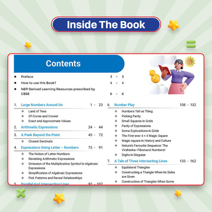 CBSE Class-7 One for All Mathematics (Ganita Prakash) Part-1 For 2026-27 Exam | As Per Latest NCERT & CBSE Syllabus | Chapter-wise Question Bank, Revision Notes, Theory, Solved Examples & Competency Based Questions