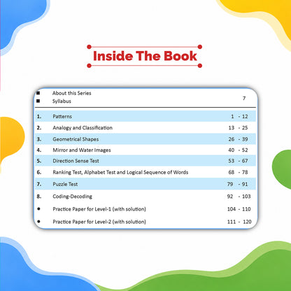 One For All Olympiads Class 5 Logical Reasoning Prep-Guide Book | Chapter-wise Previous Years' Solved Papers | Questions for Silverzone, Crest& Other Exams 2026 | With Sample Papers& Oswaal.AI