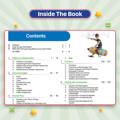 CBSE Class-6 One for All Mathematics (Ganita Prakash) For 2026-27 Exam | As Per Latest NCERT & CBSE Syllabus | Chapter-wise Question Bank, Revision Notes, Theory, Solved Examples & Competency Based Questions