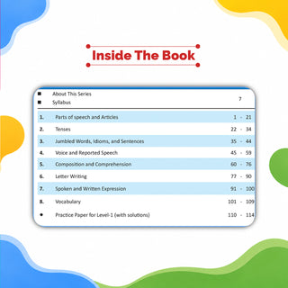 One For All Olympiads Class 7 English Prep-Guide Book | Chapter-wise Previous Years' Solved Papers | Questions for SOF IEO & Other Olympiad Exams 2026 | With Sample Practice Papers & Oswaal.AI