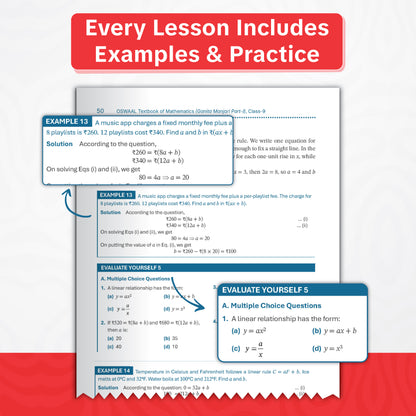 Oswaal Textbook of Mathematics | Standard Level | Class 9 | Based on Latest NCERT Textbook Ganita Manjari Part-2 | Aligned with NEP 2020 & NCF-SE 2023 | Included: Competency-based Questions | Oswaal AI