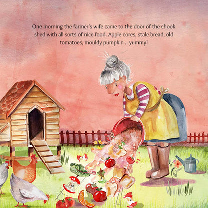 Lil Legends A Life Lesson for Kids Series, A Hen Called Pecker - A Story About Sharing | Value-based Picture Story Board Book | For Age 4-8