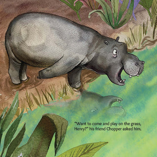 Lil Legends A Hippo Called Henry Story Boardbook for Kids | A Story About Team Spirit | Life Lesson Story Book | Kindness, Empathy & Teamwork | Illustrated Picture Book | Age 4–8 Years