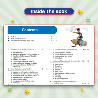 CBSE Class-6 One for All Science(Curiosity) For 2026-27 Exam | As Per Latest NCERT & CBSE Syllabus | Chapter-wise Question Bank, Revision Notes theory, Diagrams & Competency based Questions
