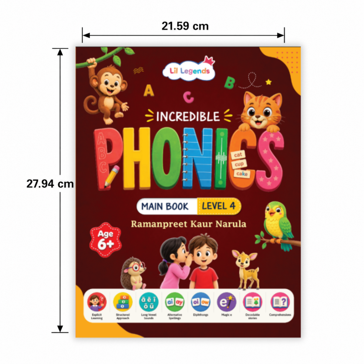 Oswaal Incredible Phonics for Masters Bundle – 4 Books | Level 3 & 4 Phonics Main Books + Sight Words | Reading, Phonics & Word-Building Skills | Learning Books for Ages 5–6+