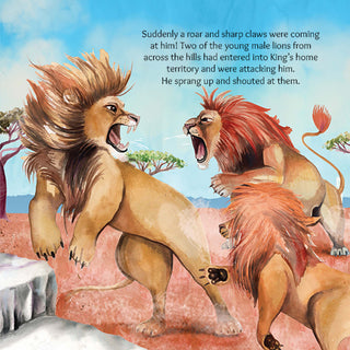 Lil Legends A Lion Called King Story Boardbook for Kids | A Story About Respect | Life Lesson Story Book | Kindness, Empathy & Responsibility | Illustrated Picture Book | Age 4–8 Years