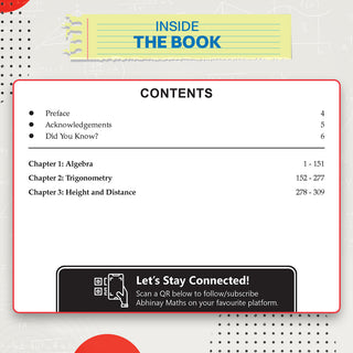Abhinay Maths Selection Book-Vol. 2 Bilingual for SSC CGL, CHSL, CAPF & All Govt Exams Concept Based Qs with Video Solutions | Algebra, Trigonometry, Height & Distance (For Latest Exam)