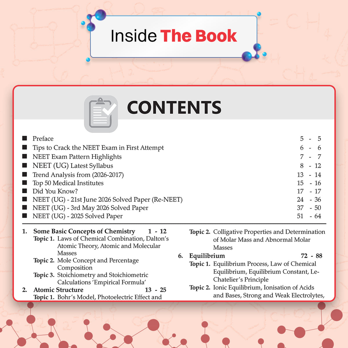 NEET (UG) 39 Years' Chapter-wise & Topic-wise Question Bank-Chemistry (1988-2026) | 3rd May and 21 June 2026 Paper Fully Solved | With Revision Notes, Mind Maps & Mnemonics | Oswaal AI