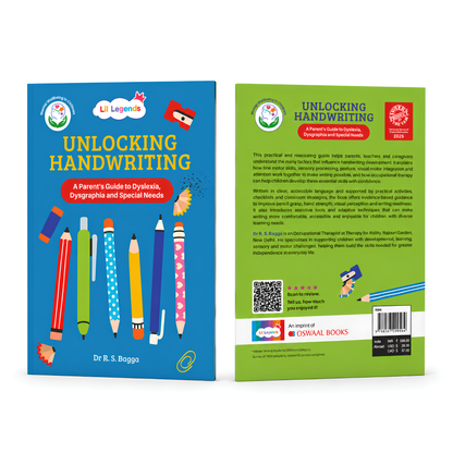 Lil Legends Unlocking Handwriting, A Parent’s Guide to Dyslexia, Dysgraphia and Special Needs | Understanding Handwriting Difficulties | Practical Strategies, Activities & Support for Children