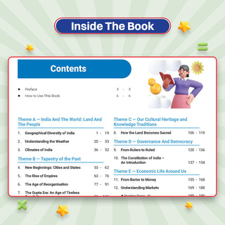 CBSE Class-7 One for All Social Science Part-1 (Exploring Society: India and Beyond) For 2026-27 Exam | As Per Latest NCERT & CBSE Syllabus | Chapter-wise Question Bank, Revision Notes, Theory, Maps & Competency Based Questions