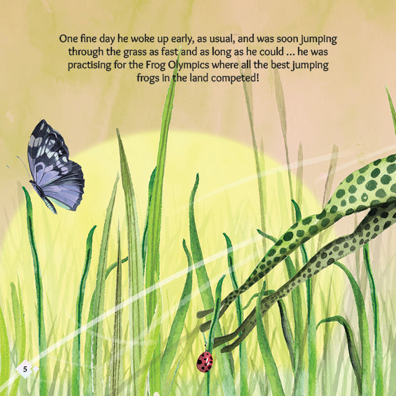 Lil Legends A Life Lesson for Kids Series, A Frog Called Freddy - A Story About Trying Your Best | Value-based Picture Story Board Book | For Age 4-8