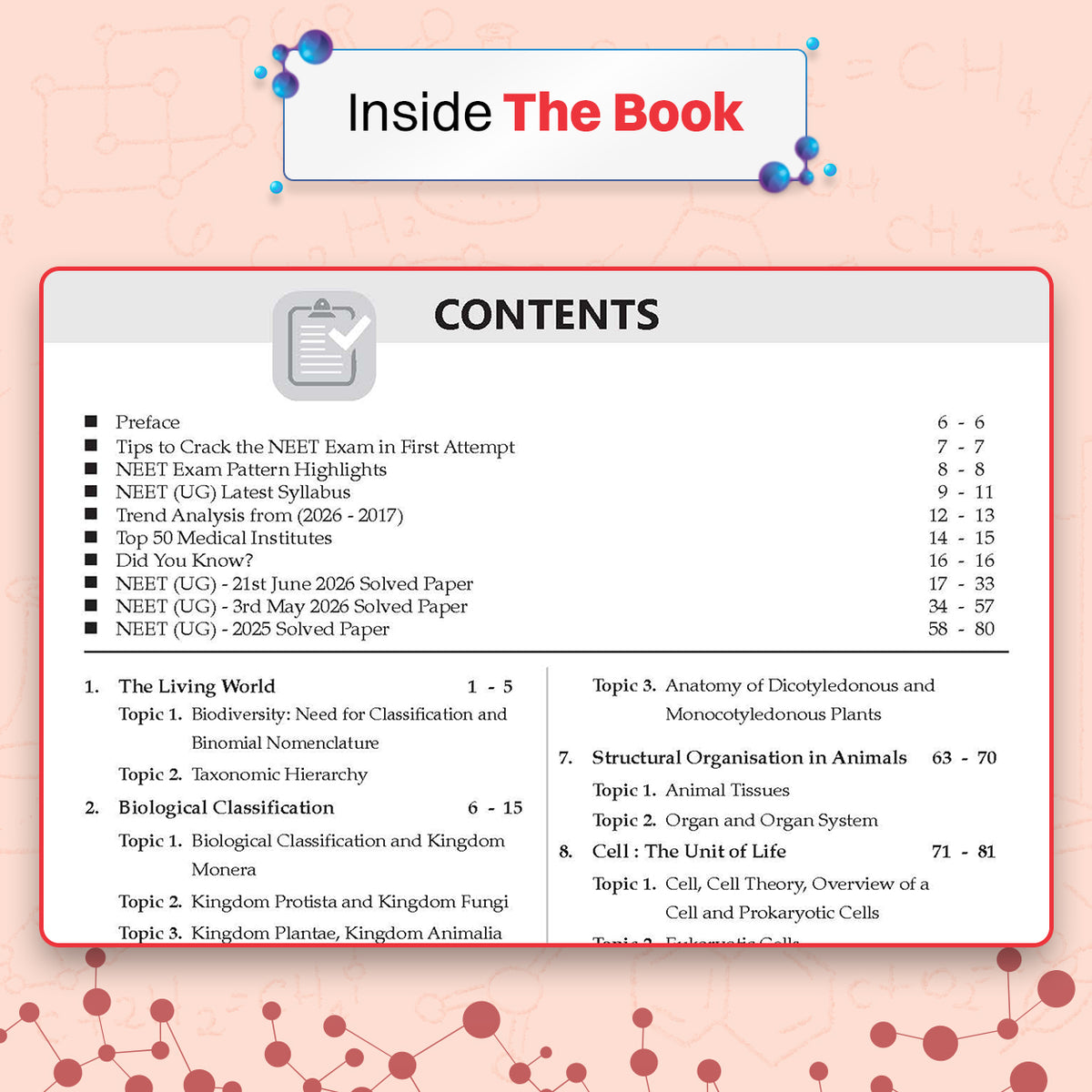 NEET (UG) 39 Years' Chapter-wise & Topic-wise Question Bank-Biology (1988-2026) | 3rd May and 21 June 2026 Paper Fully Solved | With Revision Notes, Mind Maps & Mnemonics | Oswaal AI