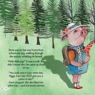 Lil Legends A Pig Called Doris Story Boardbook for Kids | A Story About Stranger Danger | Life Lesson Story Book | Safety, Responsibility & Awareness | Illustrated Picture Book | Age 4–8