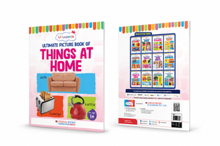 Lil Legends Picture Book for Kids Age 1+ Years - Learn About Things at Home | Early Learning Illustrated Book with Colourful Pictures | First Words Book for Toddlers & Preschoolers