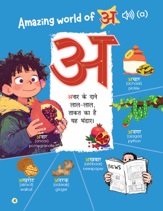Lil Legends Mitali Hindi Literacy Series Set of 5 Books for Kids Age 3+ Years - Swar, Vyanjan, Lekhan, Shabd & Pathan Abhyas | Early Hindi Learning Workbooks | Complete Set For Hindi Learning