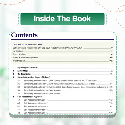 Oswaal CBSE 15 Sample Question Papers Class 12 Board Exam Mathematics 2026-27 based on latest CBSE SQP dated (21 Sep 2026) | New Questions Typologies With Oswaal AI