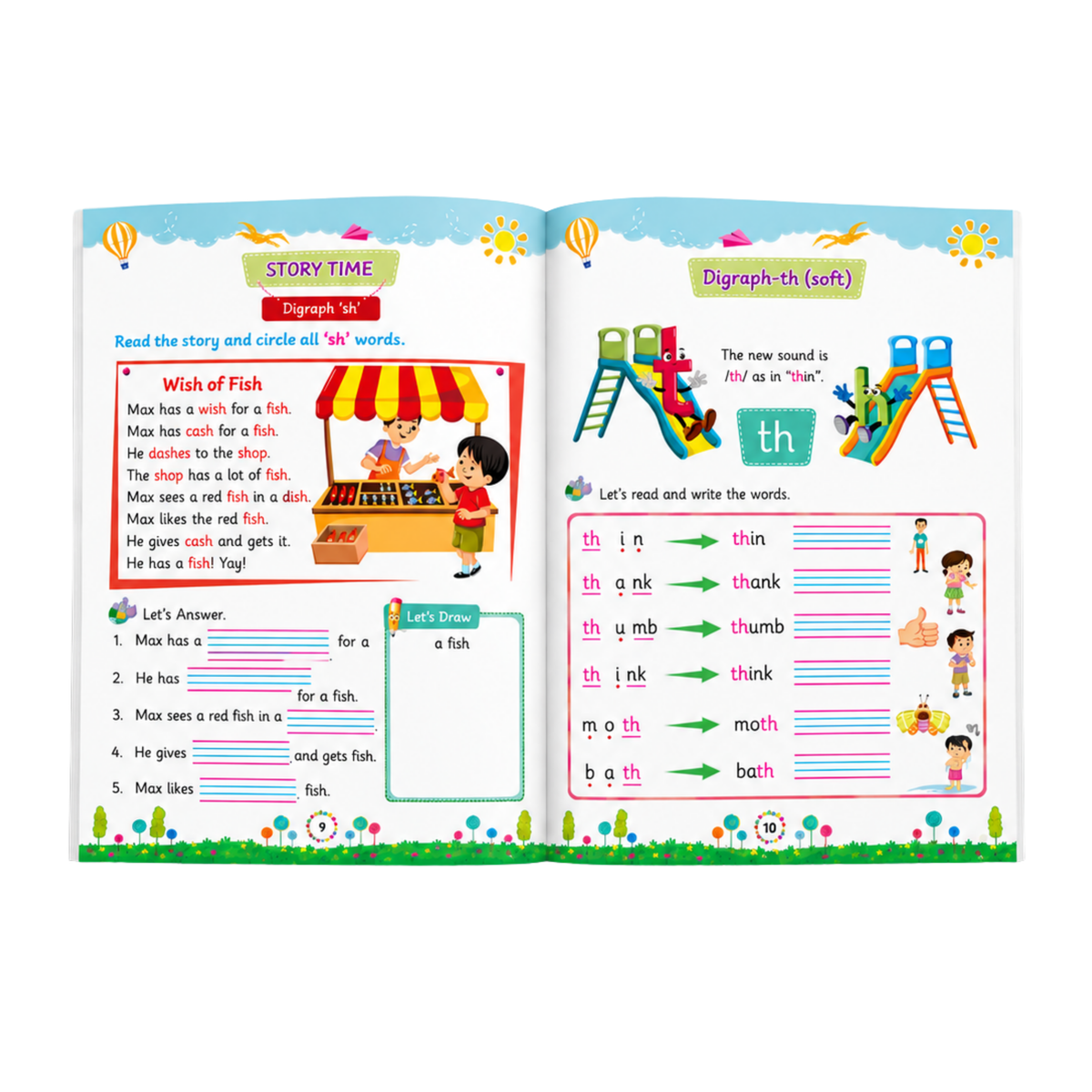 Incredible Phonics for Builders Bundle – 4 Books | Level 2 & 3 Phonics Main Books + Sight Words | Reading, Phonics & Word-Building Skills | Learning Books for Ages 4–5+