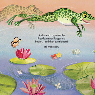 Lil Legends A Frog Called Freddy Story Boardbook for Kids | A Story About Trying Your Best | Life Lesson Story Book | Effort, Kindness & Responsibility | Illustrated | Age 4–8 Years