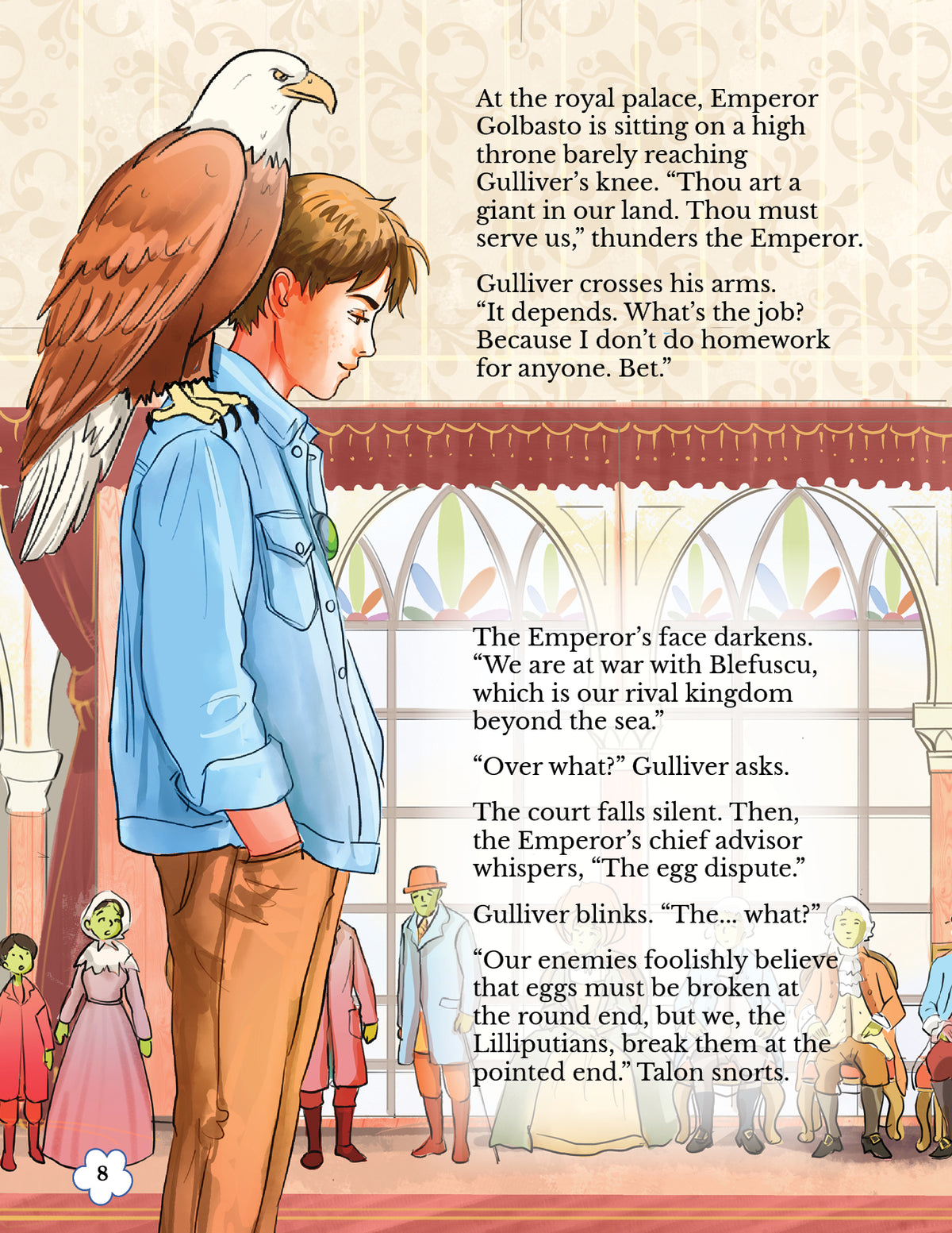Lil Legends Gulliver's Travels, A Timeless Classic Re-Imagined for Today | Illustrated Story Book | Vocabulary, Imagination and Value Booster Story | For Age 7+