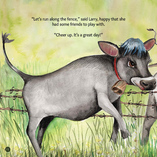 Lil Legends A Cow Called Larry Story Boardbook for Kids | A Story About Making Friends | Life Lesson Story Book | Friendship, Kindness & Empathy | Illustrated Picture Book | Age 4–8