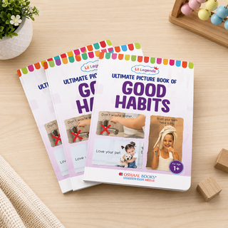 Lil Legends Picture Book for Kids Age 1+ Years - Learn About Good Habits | Early Learning Illustrated Book with Colourful Pictures | First Words Book for Toddlers & Preschoolers