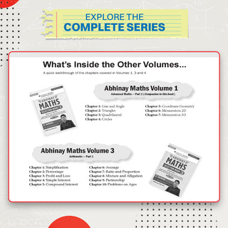 Abhinay Maths Selection Book-Vol. 2 Bilingual for SSC CGL, CHSL, CAPF & All Govt Exams Concept Based Qs with Video Solutions | Algebra, Trigonometry, Height & Distance (For Latest Exam)