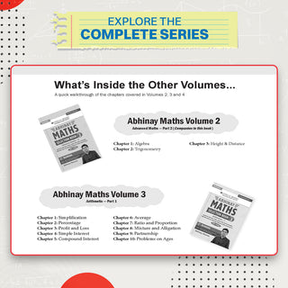 Abhinay Maths Selection Book-Vol. 1 Bilingual Workbook for SSC CGL, CHSL, CAPF & All Govt Exams Concept Based Qs with Video Solutions | Geometry, Mensuration, Coordinate Geometry (For Latest Exam)