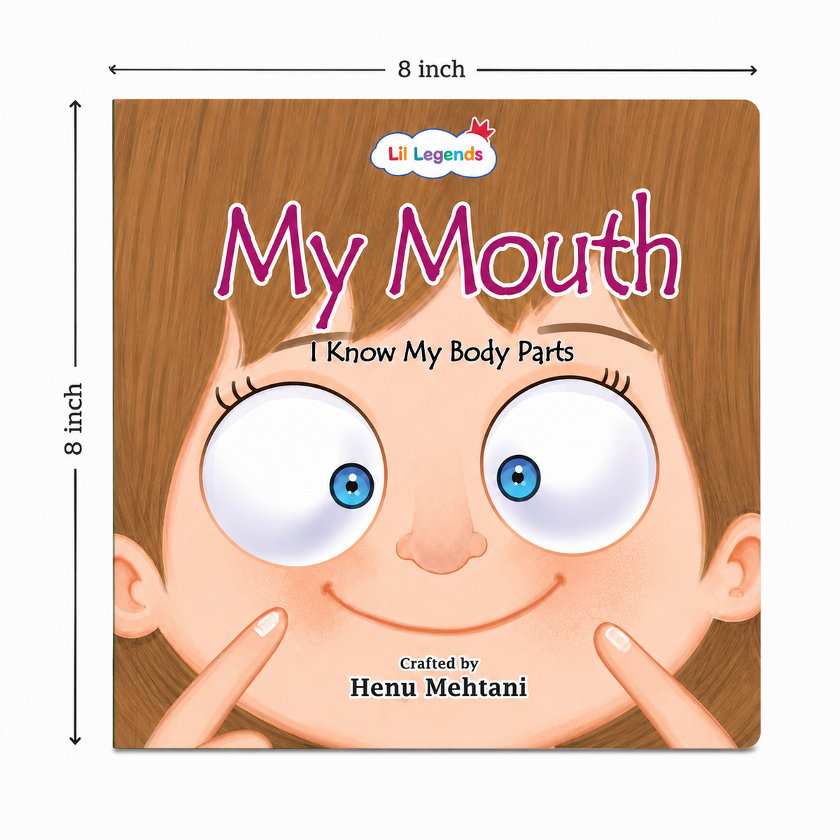 Oswaal Lil Legends My Body My Buddy Slipcase, Set of 6 Books | I Know My Body Parts - Eyes, Ears, Nose, Mouth, Hands, Feet | Early Learning Body Parts Books for Kids Age 0-8 Years