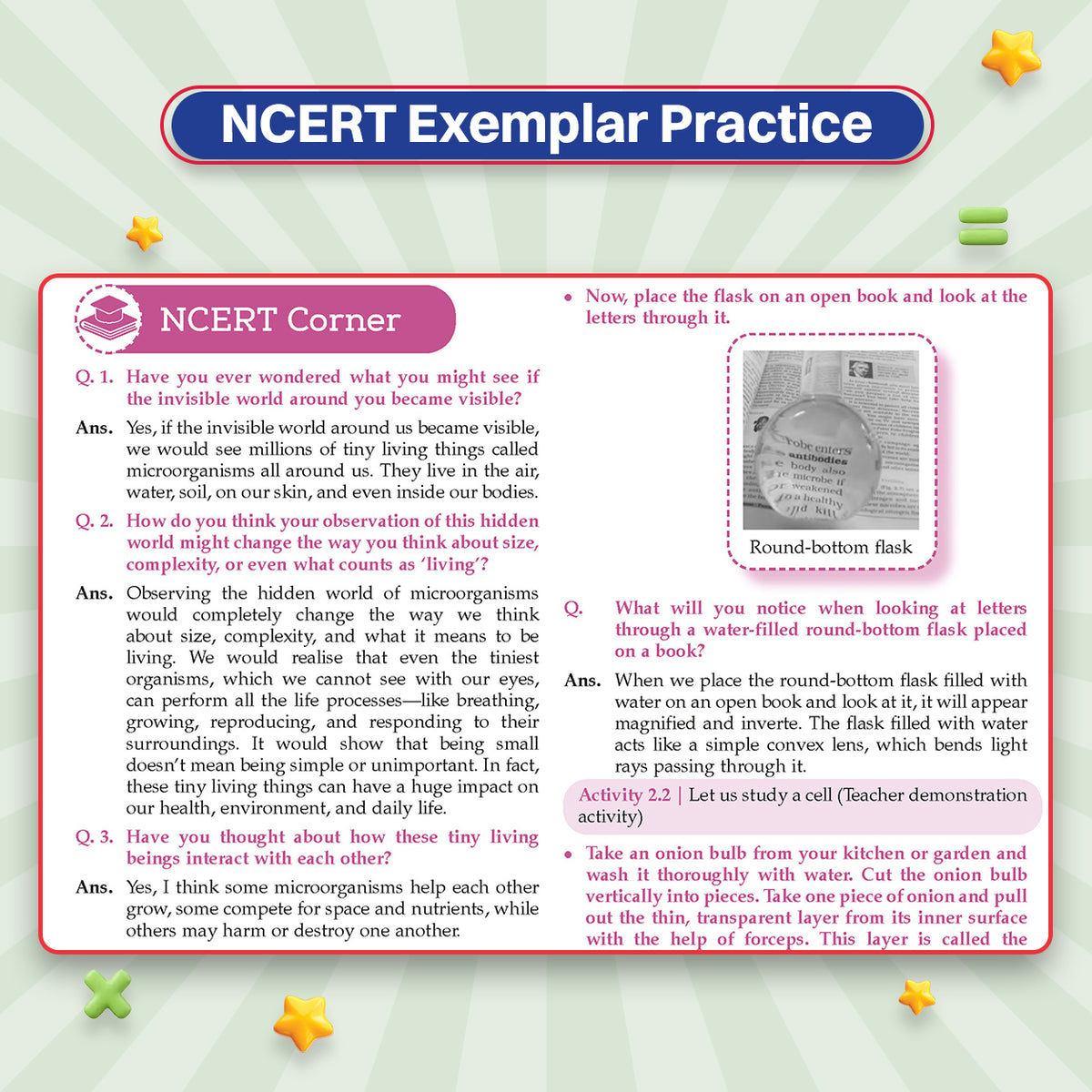 CBSE Class-8 One for All Science (Curiosity) For 2026-27 Exam | As Per Latest NCERT & CBSE Syllabus | Chapter-wise Question Bank, Revision Notes, Theory, Diagrams & Competency Based Questions