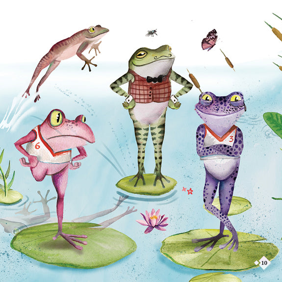 Lil Legends A Life Lesson for Kids Series, A Frog Called Freddy - A Story About Trying Your Best | Value-based Picture Story Board Book | For Age 4-8